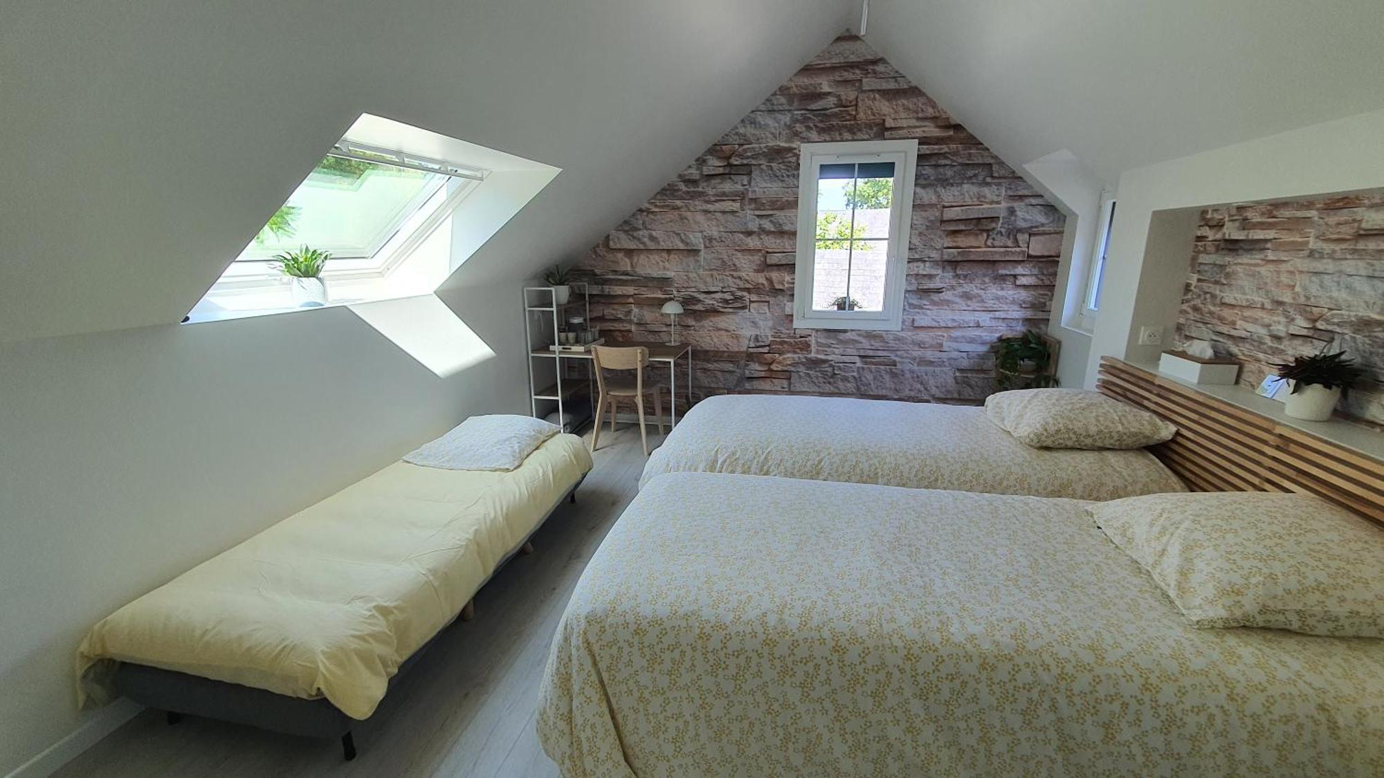 Au Fil De L'Eau Bed & Breakfast La Chapelle-Saint-Aubin Room photo